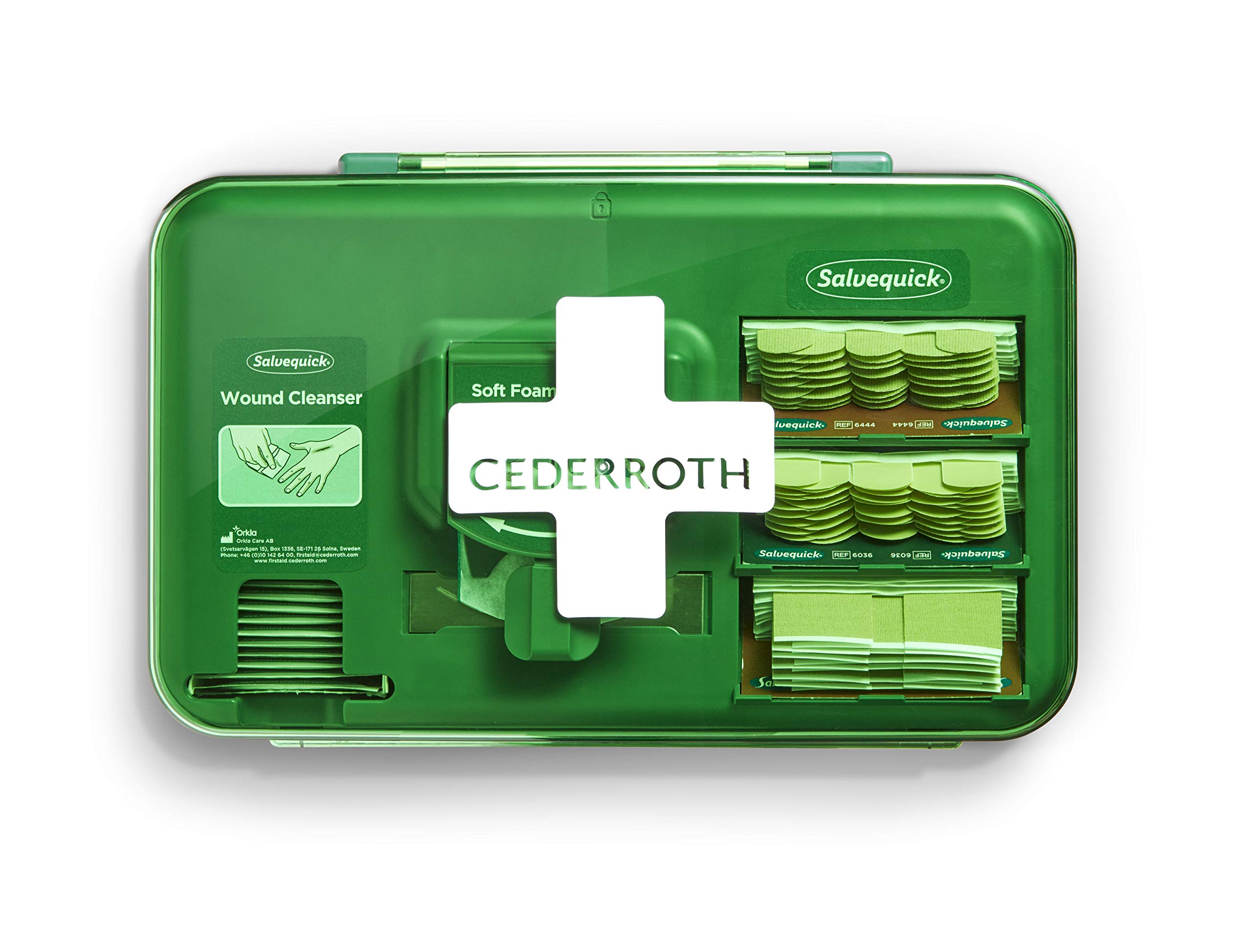 cederroth-salvequick-pflasterspender-wandmontage-wundset image 2