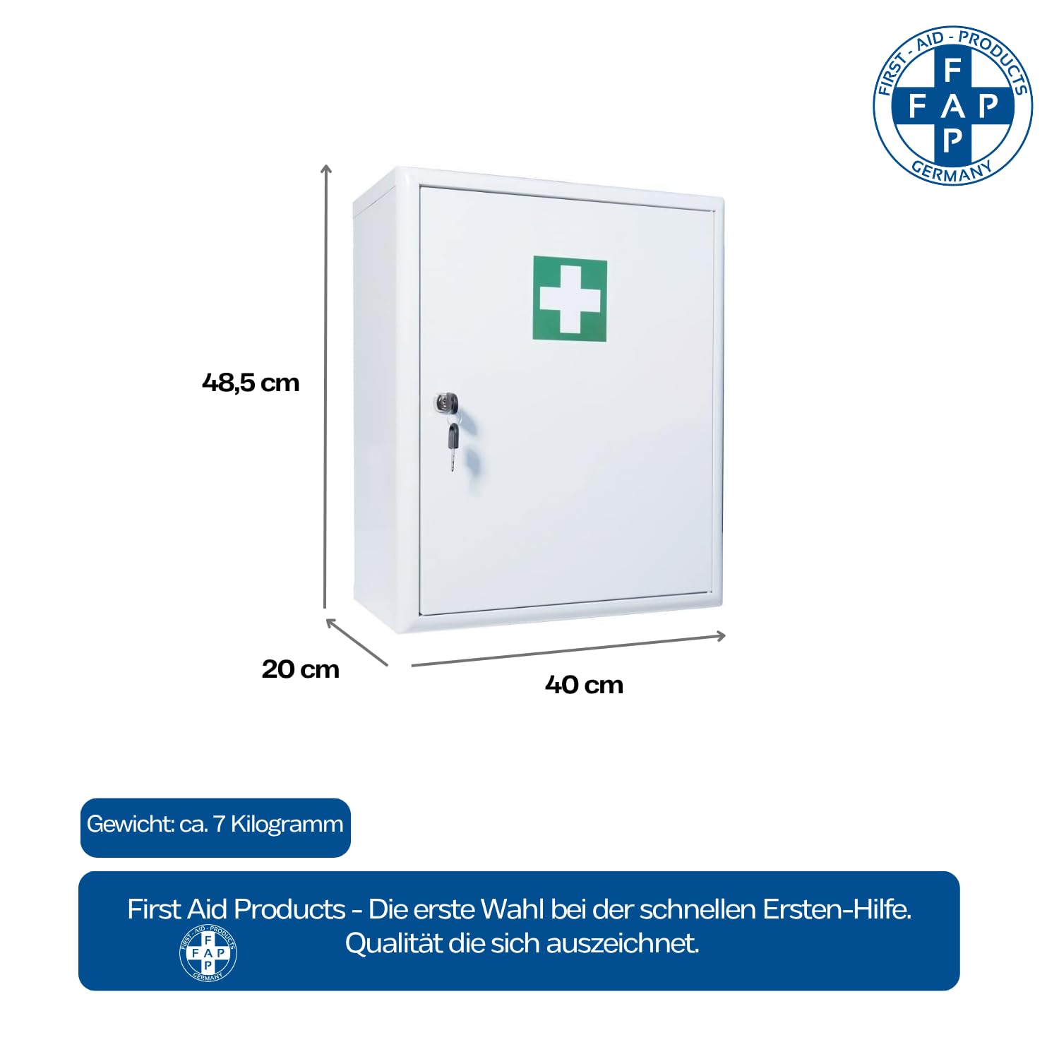 fap-verbandschrank-c-din-13157-verbandsschrank-metall-85-teilig image 2