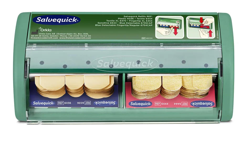 salvequick-pflasterspender-85-pflaster-textil-kunststoff image 1