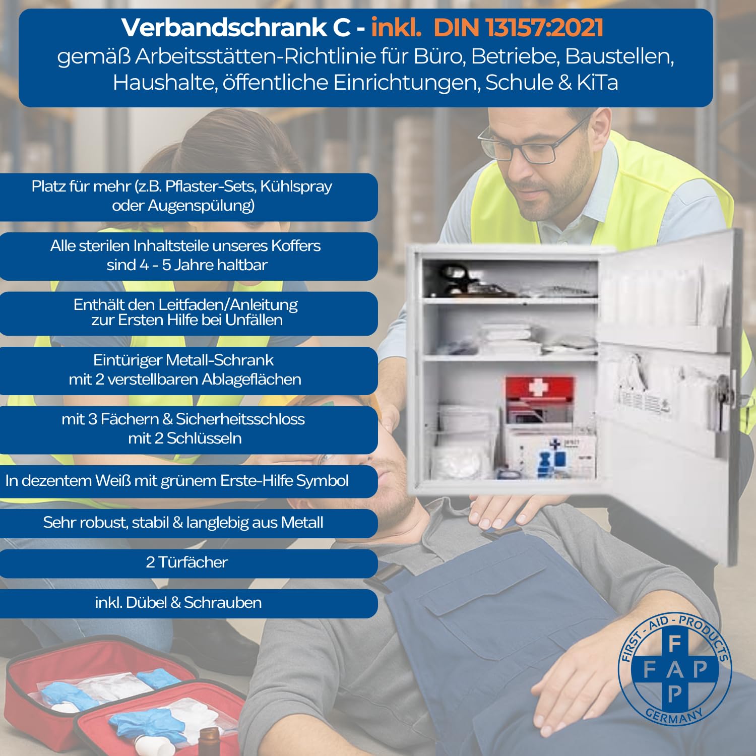 fap-verbandschrank-c-din-13157-verbandsschrank-metall-85-teilig image 4
