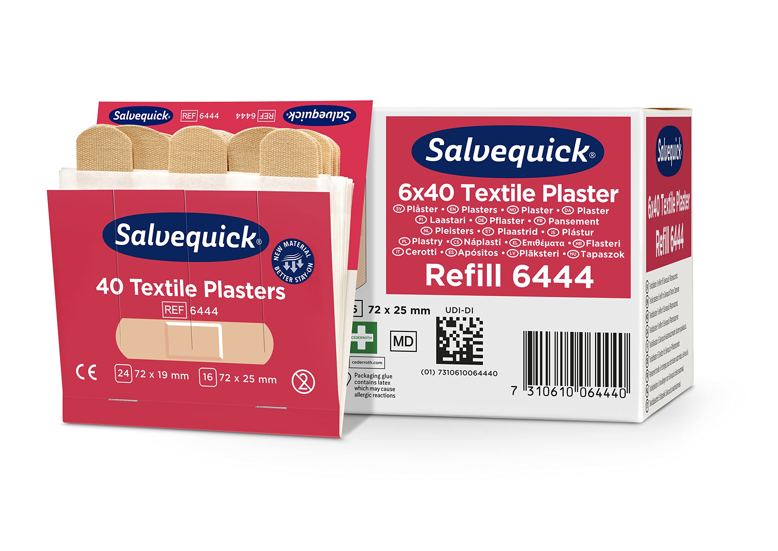 cederroth-salvequick-textilpflaster-box-240-st-ck-allergiegetestet image 1